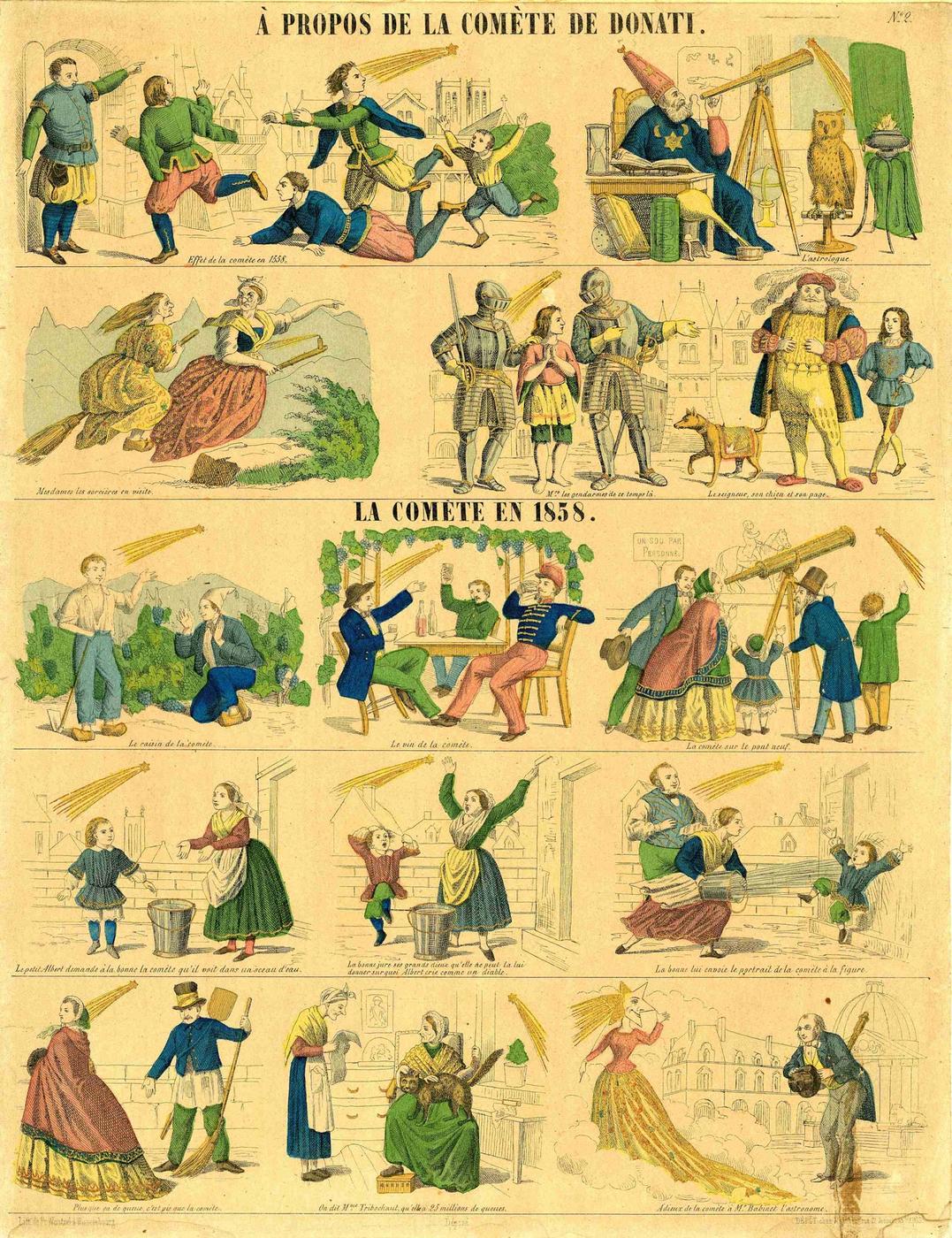 Comète C/1858 L1 Donati - 5