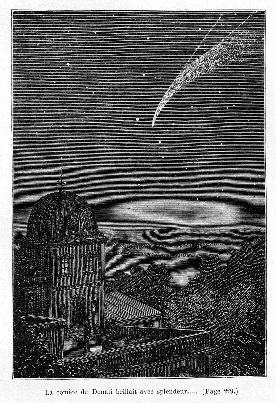 Comète C/1858 L1 Donati - 4