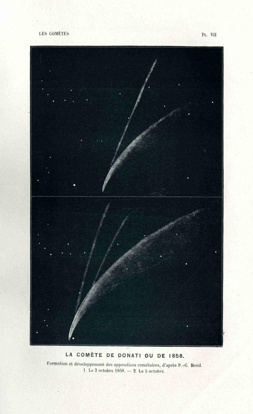 Comète C/1858 L1 Donati - 3