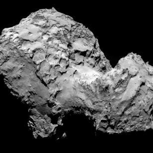 Le noyau de la Comète 67P/Churyumov-Gerasimenko - 1